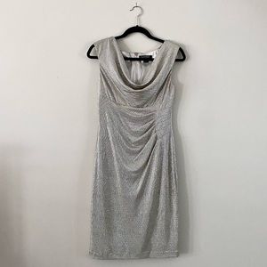 Lauren Ralph Lauren Champagne Cocktail Dress